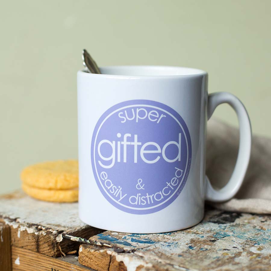 Super Gifted & Easily Distracted Mug