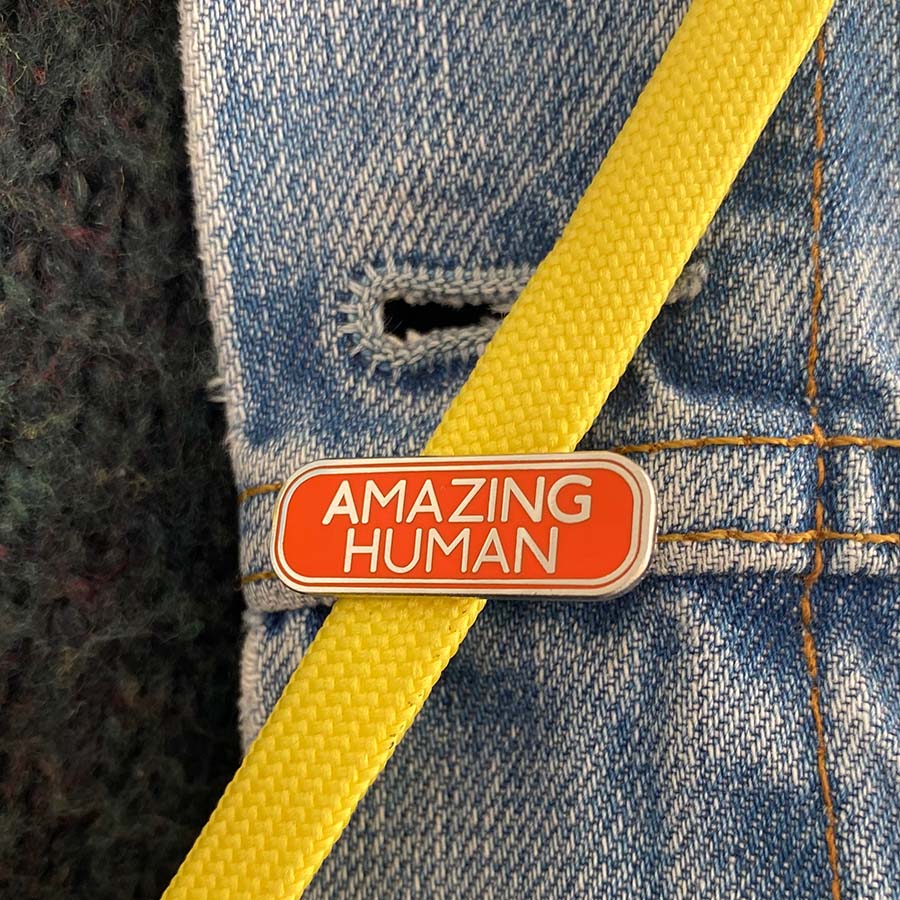 Amazing Human Pin