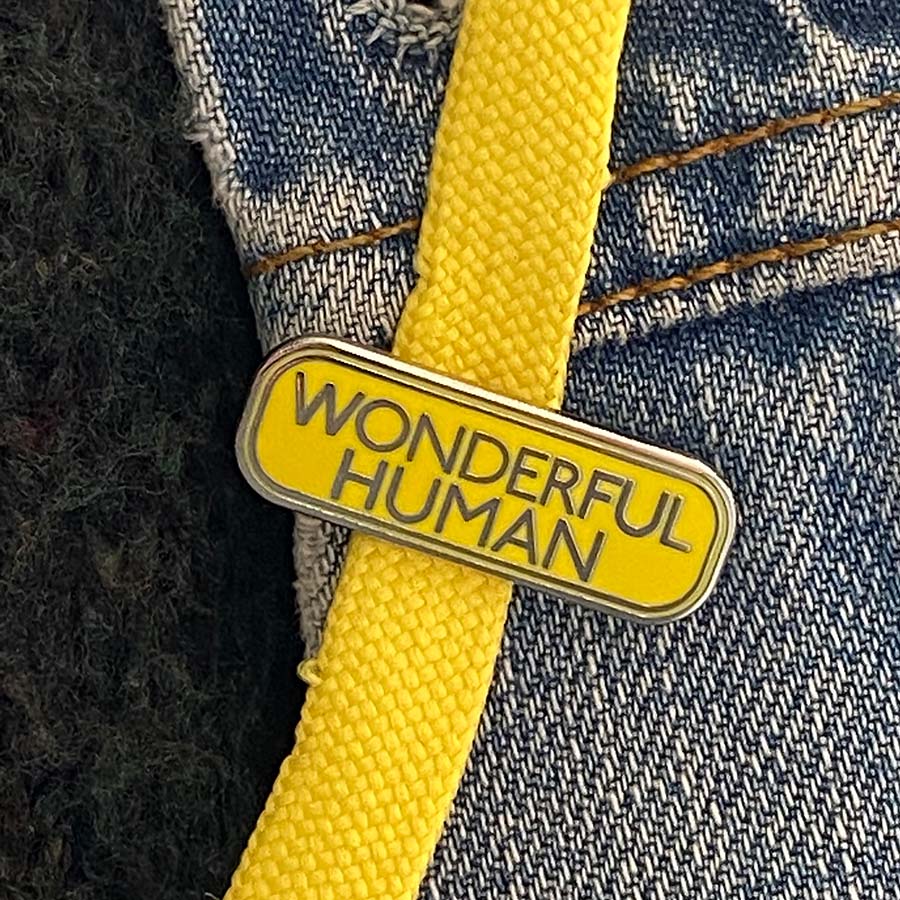 Wonderful Human Enamel Pin