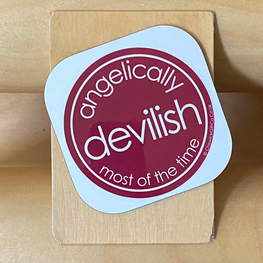 Angelically Devilish Coaster