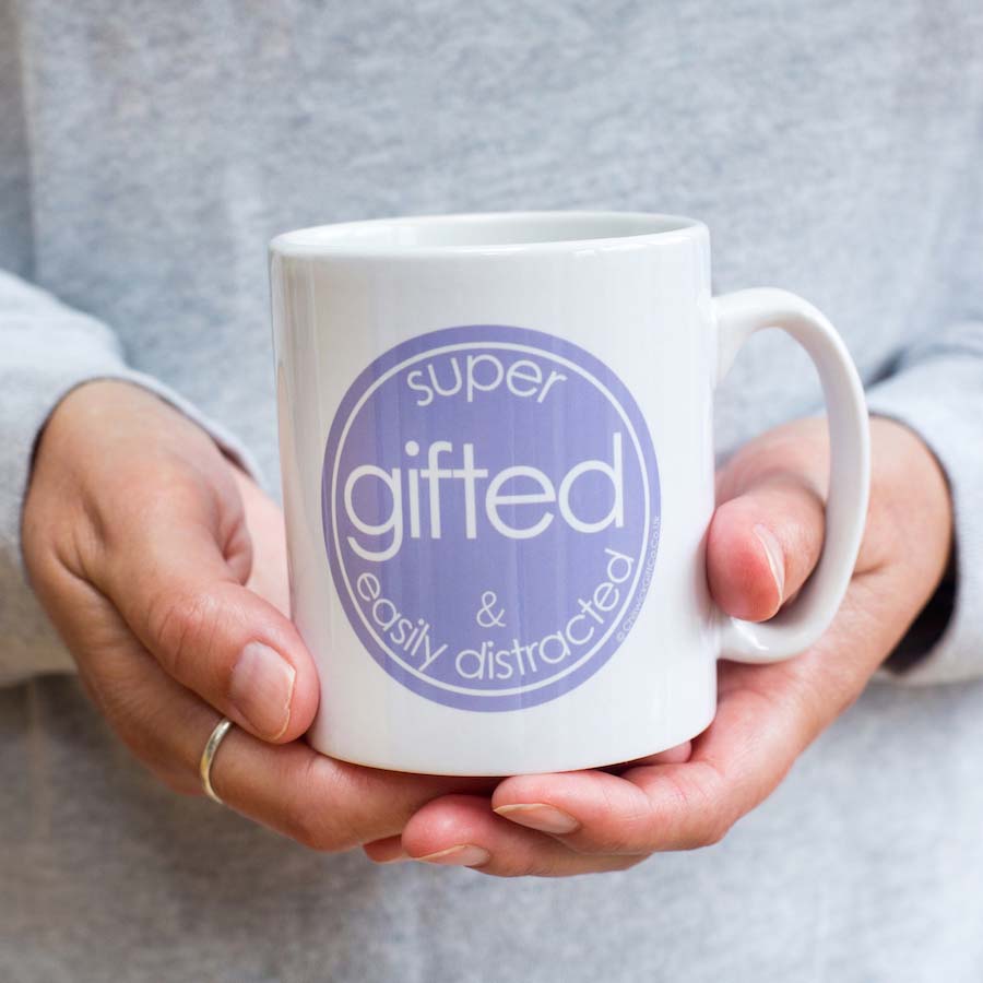 Super Gifted & Easily Distracted Coaster