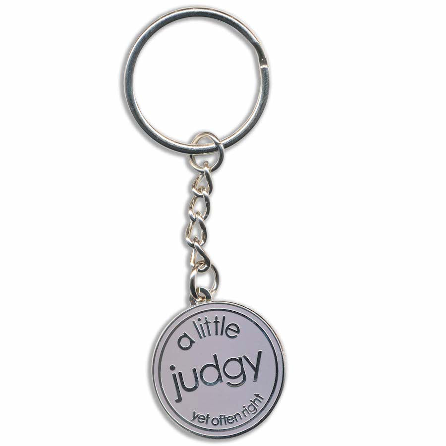 A Little Judgy (yet often right) Keyring