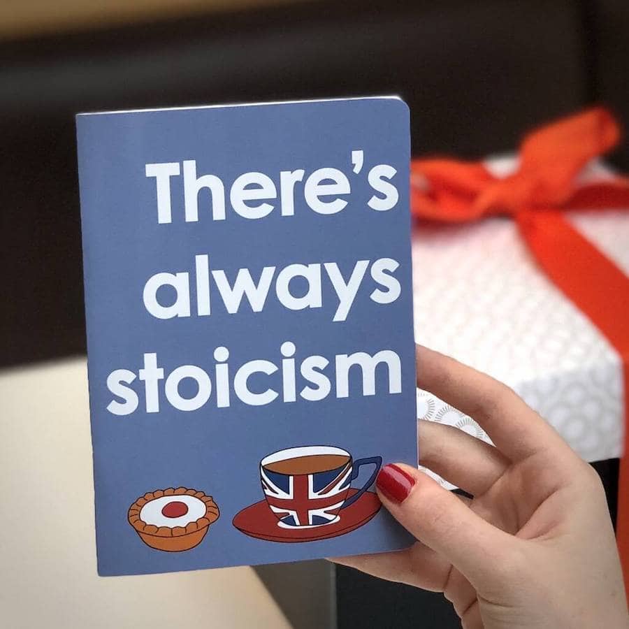 There's Always Stoicism Slimline Notebook