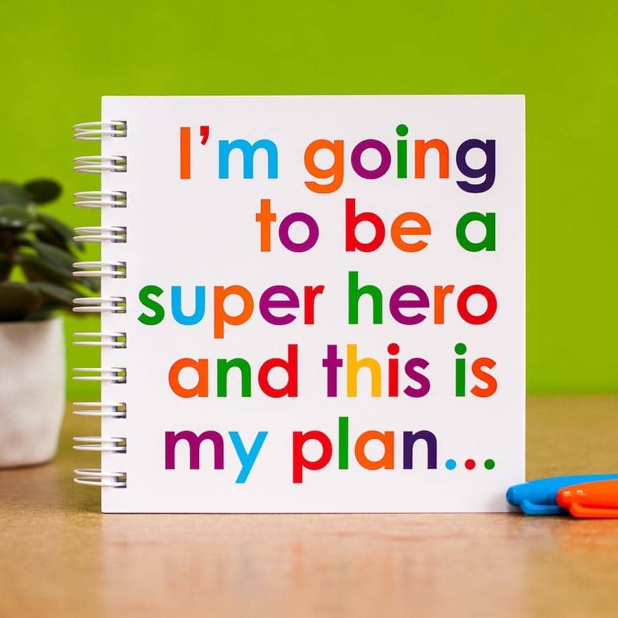 I'm Going To Be A Superhero Doodle Pad