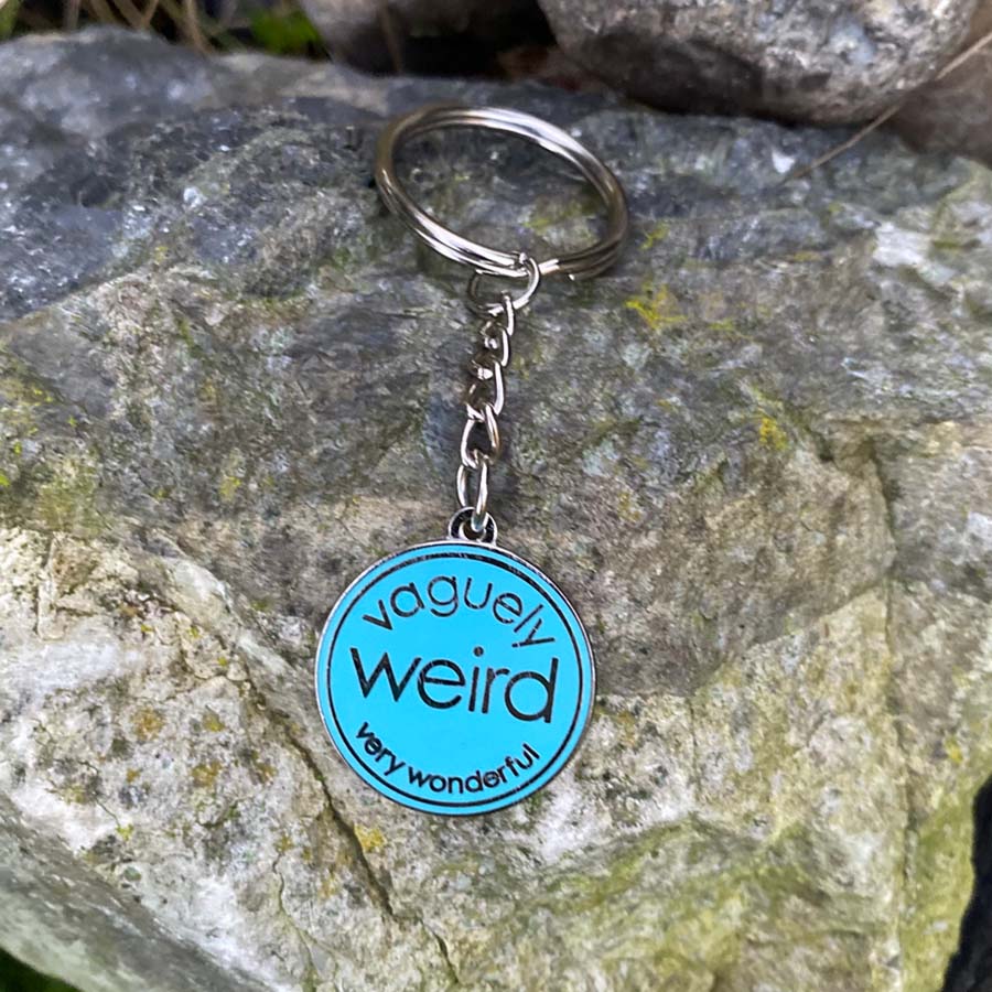 Vaguely Weird Very Wonderful Keyring