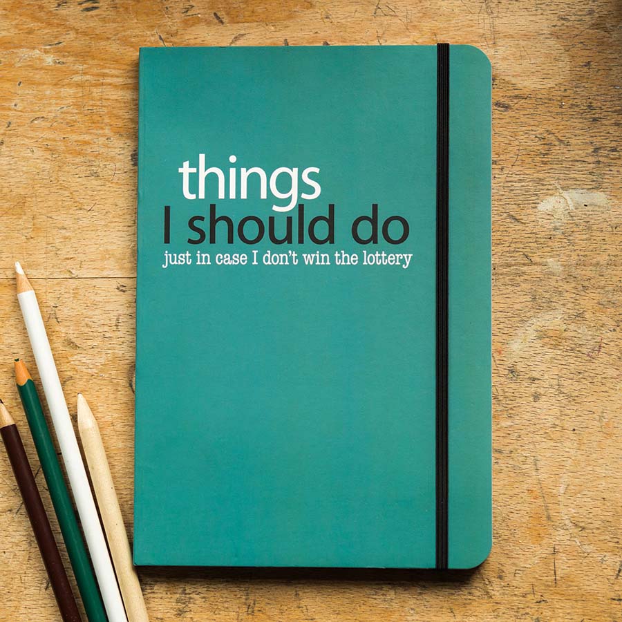 Bundle of 10 for the price of 8 "Things" Notebooks