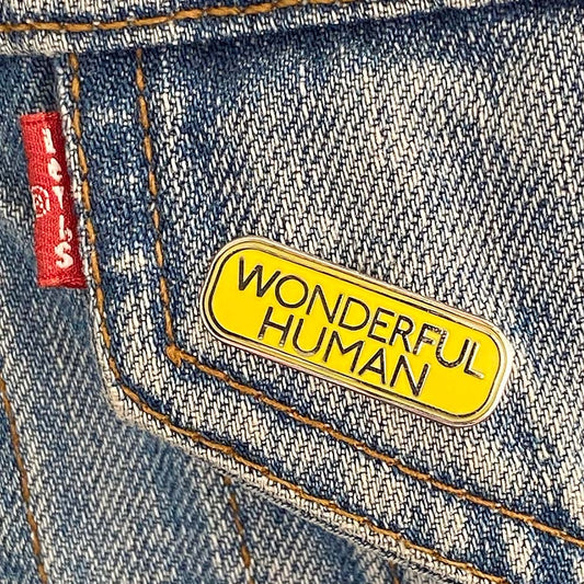 Wonderful Human Enamel Pin