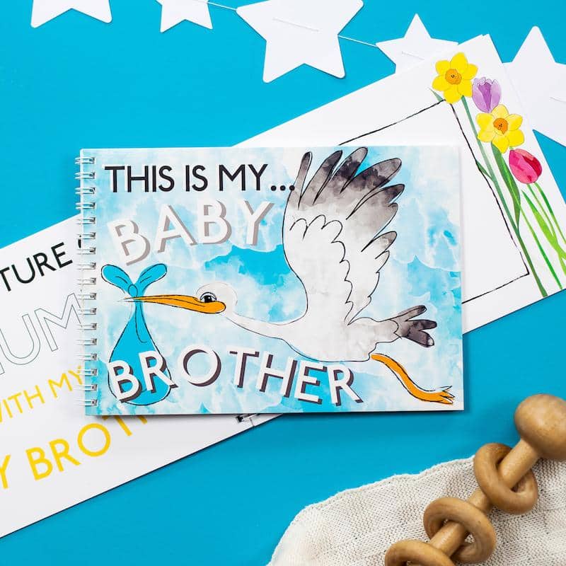 This Is My Baby Brother Keepsake Book