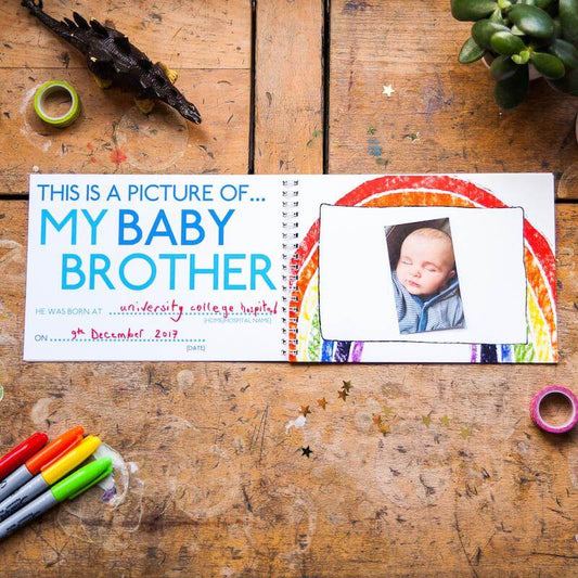 This Is My Baby Brother Keepsake Book