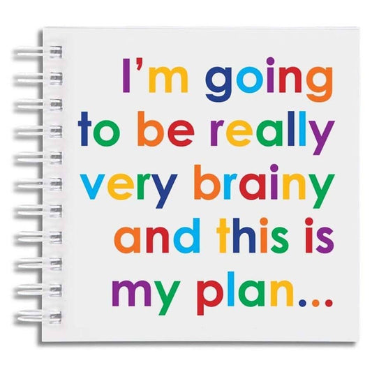 I'm Going To Be Very Brainy Doodle Pad