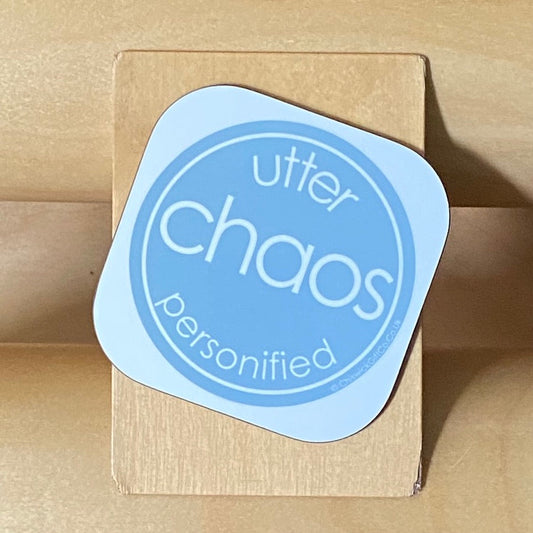 Utter Chaos Personified Coaster
