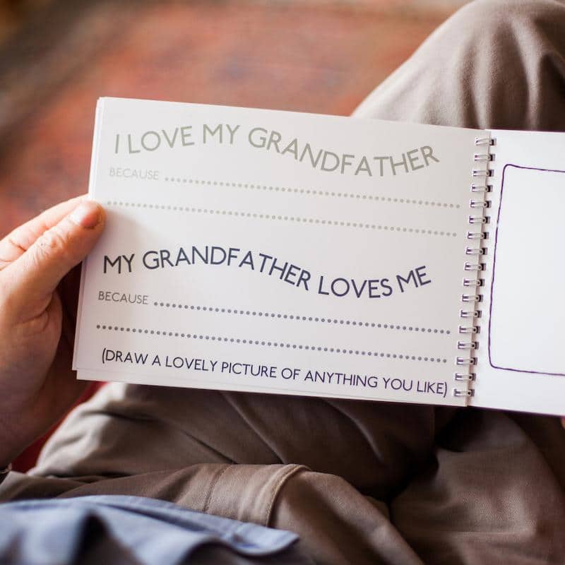 This Is My Grandfather Keepsake Book