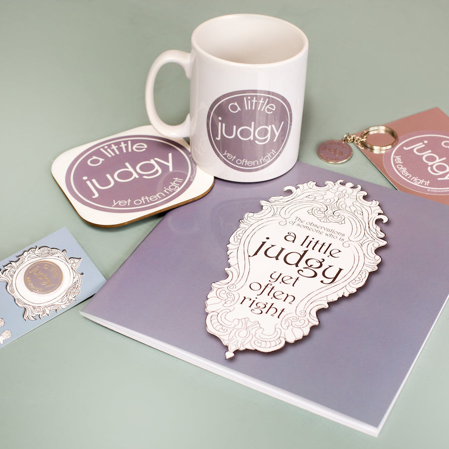 A Little Judgy (yet often right) Keyring