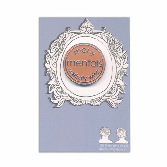 Many Mentals Weirdly Wise Enamel Pin