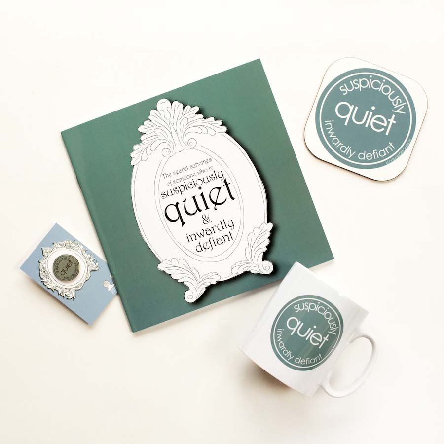 Suspiciously Quiet Notebook
