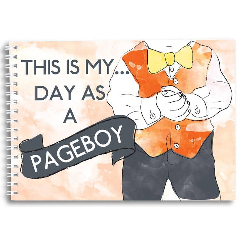 This Is My Day As A Pageboy Keepsake Book
