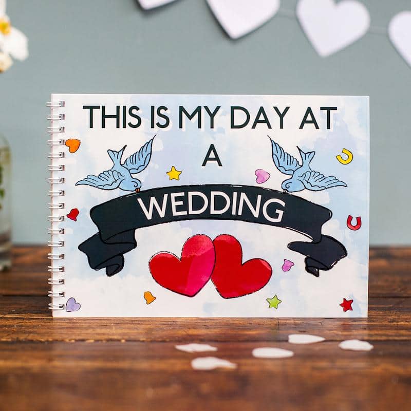 This Is My Day At A Wedding Keepsake Book