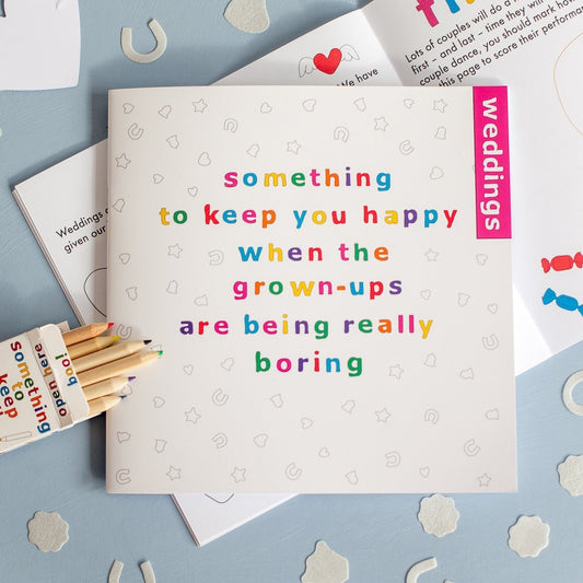 Something To Keep You Happy - Wedding Activity Book